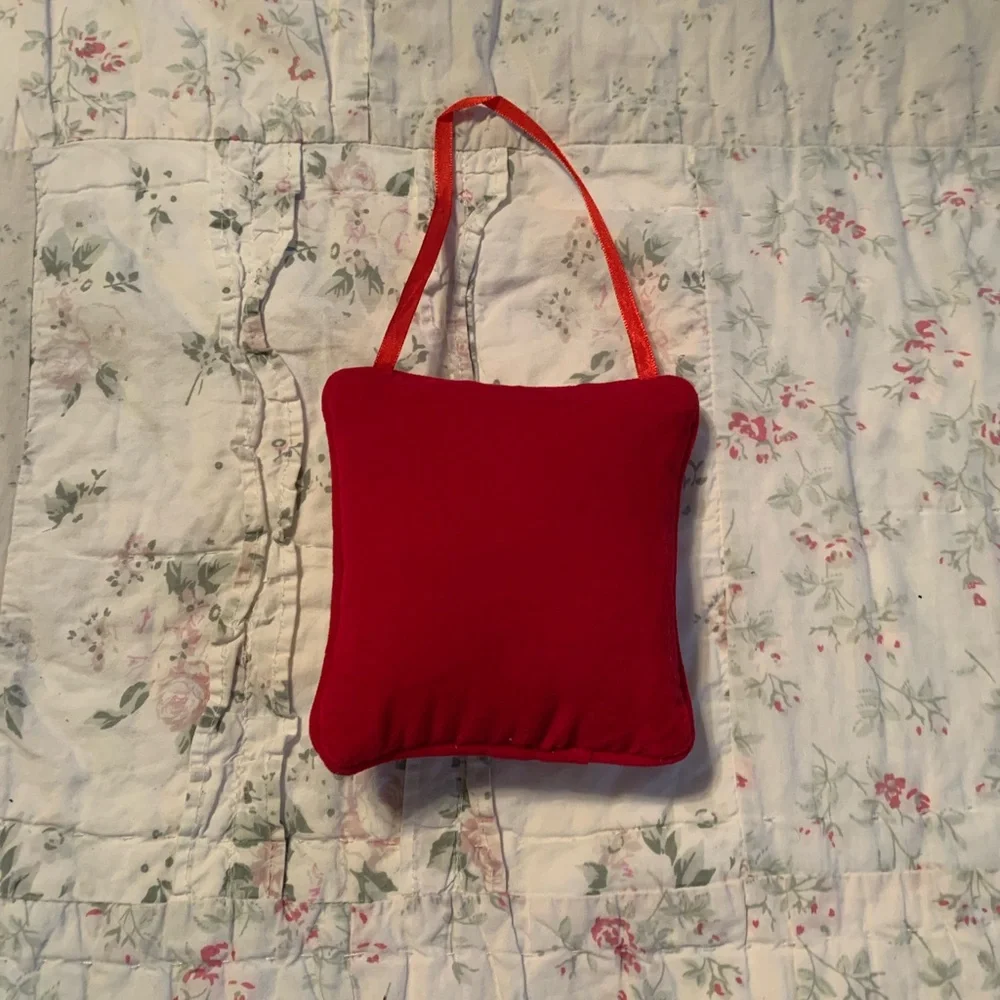 Needlepoint Mini Heart Pillow